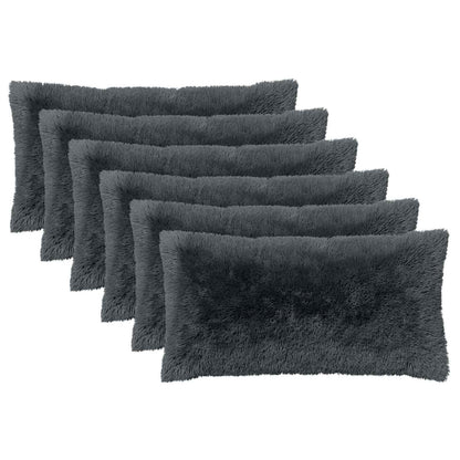 Cushion with Pillow HEERLEN 2 pcs Anthracite PV Fleece