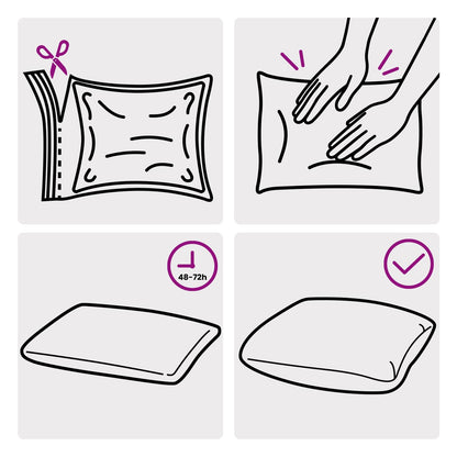 Cushion with Pillow HEERLEN 12 pcs Black Velvet