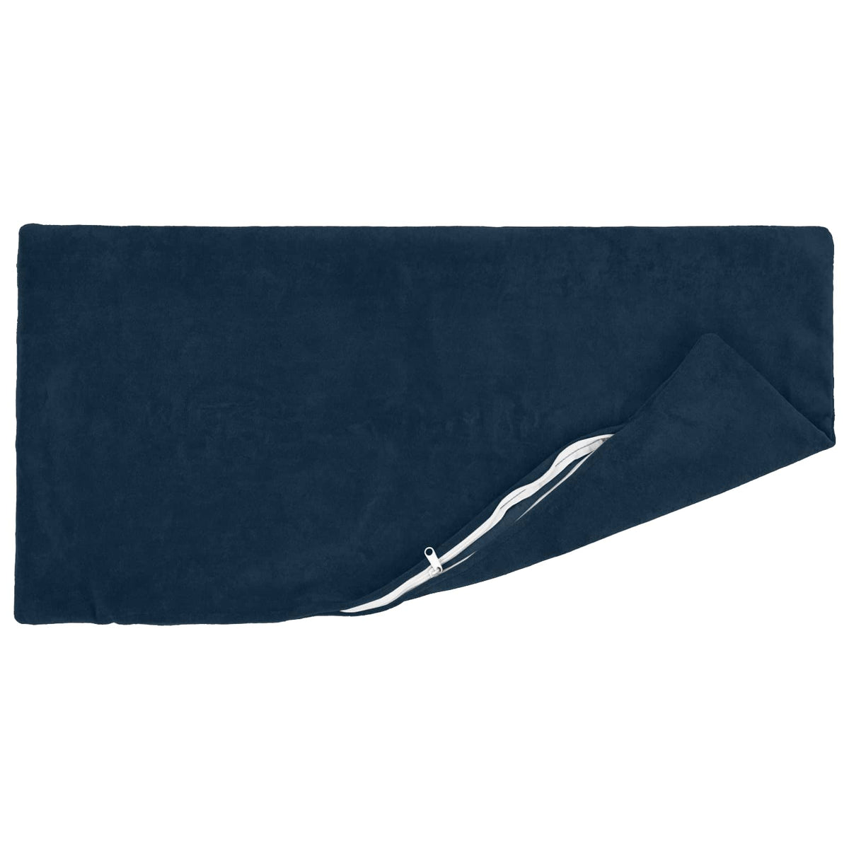 Cushion with Pillow HEERLEN 12 pcs Blue Microfiber Fleece
