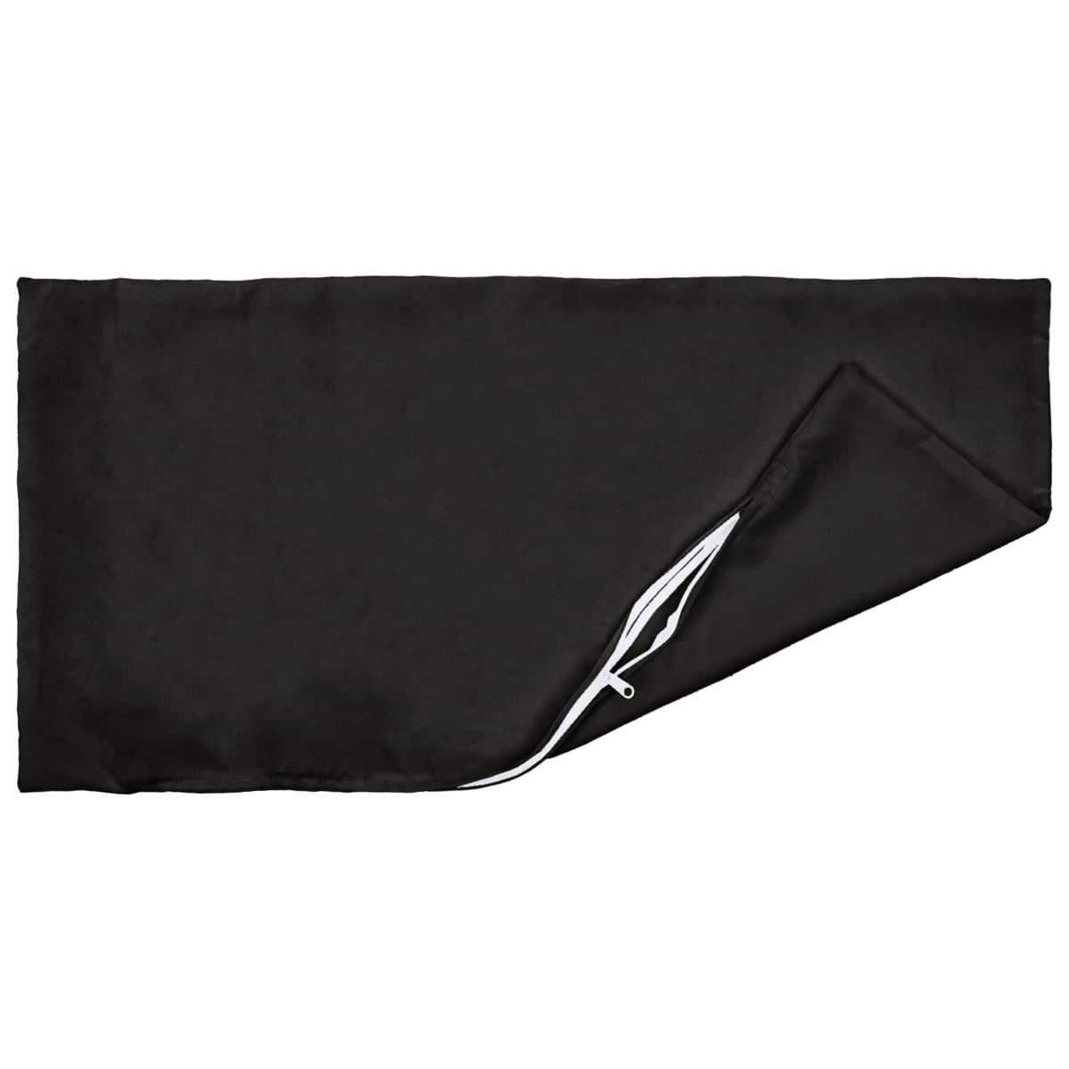 Cushion with Pillow HEERLEN 6 pcs Black Polyester