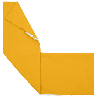 Cushion with Pillow HEERLEN 2 pcs Light Yellow Fabric