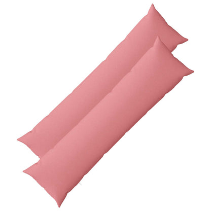 Cushion with Pillow HEERLEN 2 pcs Pink Fabric