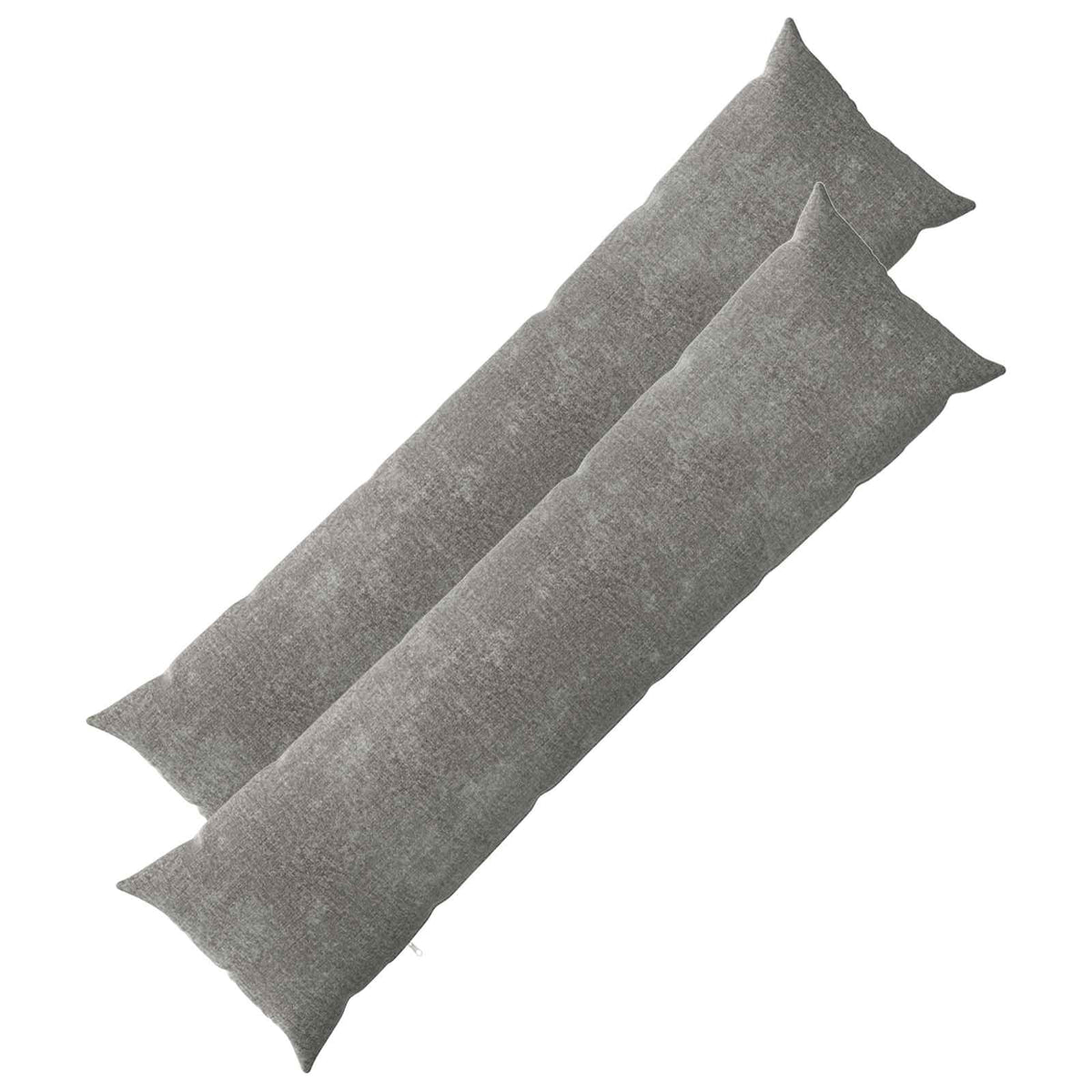 Throw Pillow 2 pcs HEERLEN Dark Grey 40 x 145 cm