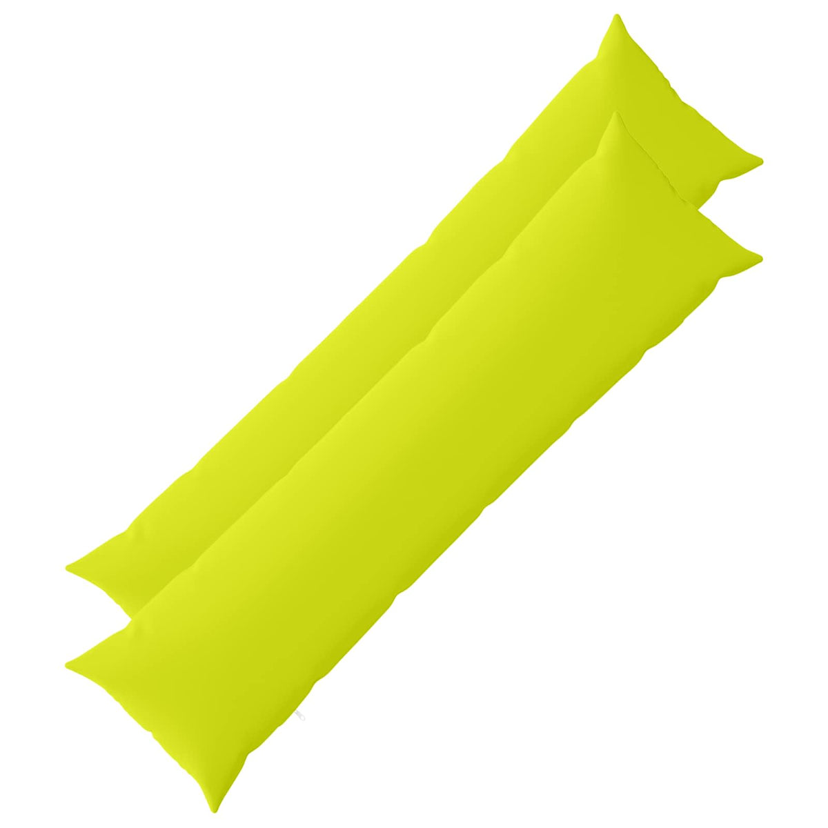 Cushion with Pillow HEERLEN 2 pcs Bright Green Polyester
