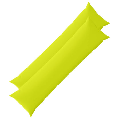 Cushion with Pillow HEERLEN 2 pcs Bright Green Polyester