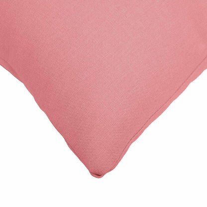 Cushion with Pillow HEERLEN 12 pcs Pink Fabric
