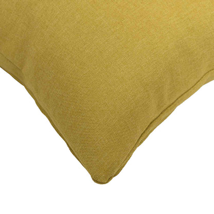 Cushion with Pillow HEERLEN 2 pcs Light Green Fabric