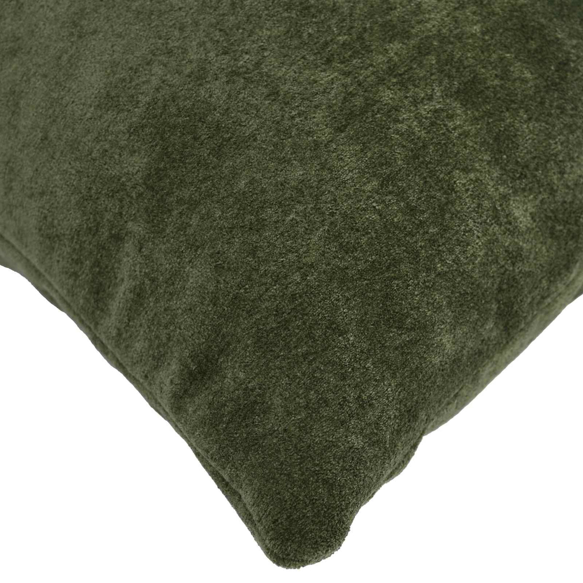 Cushion with Pillow HEERLEN 2 pcs Green Microfiber Fleece