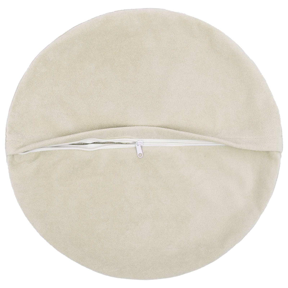Cushion with Pillow HEERLEN 6 pcs Cream Microfiber Fleece