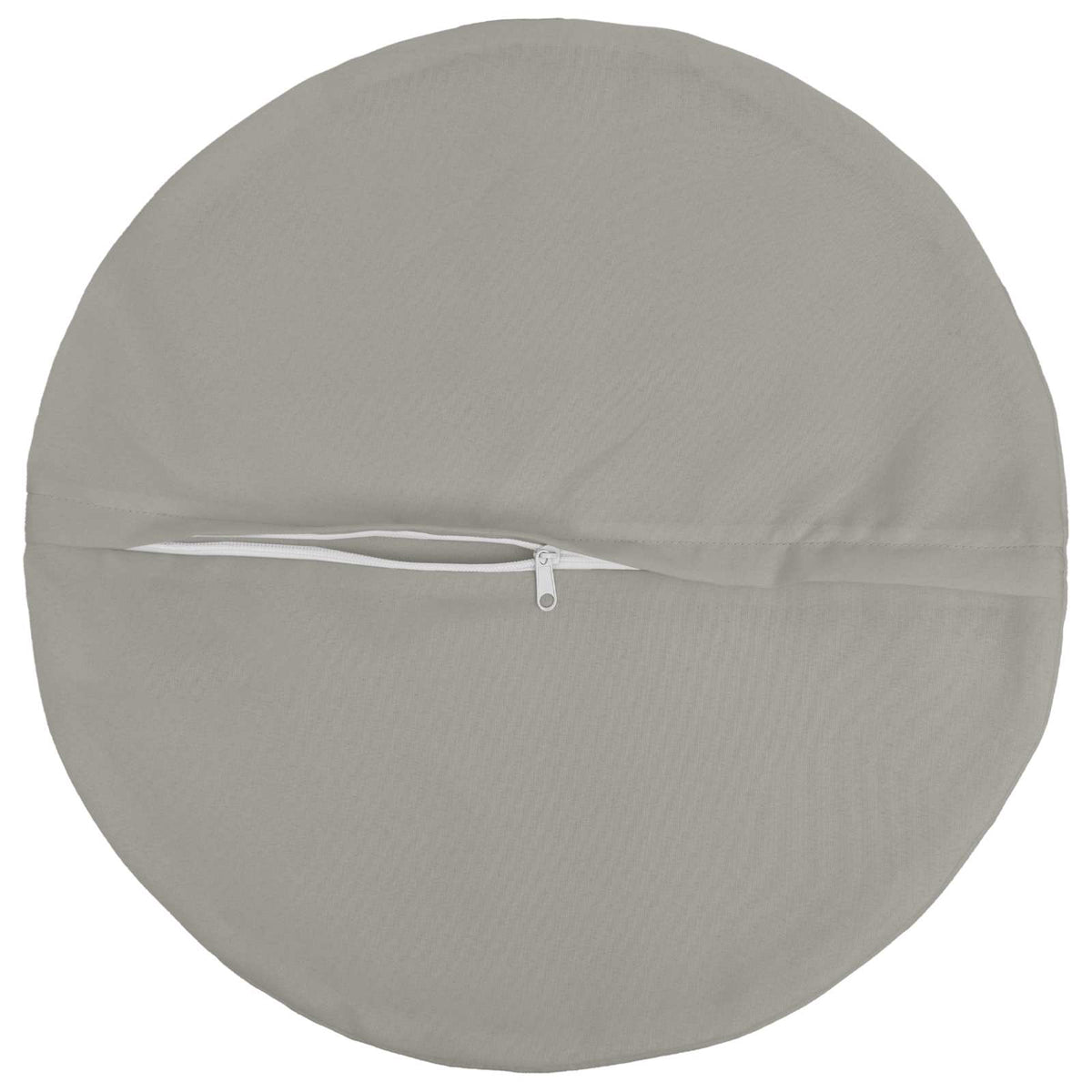 Throw Pillow 6 pcs HEERLEN Grey Dia. 50 cm Polyester