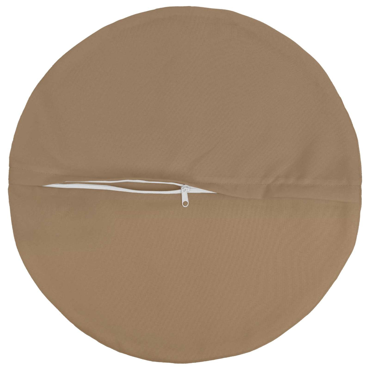 Throw Pillow 6 pcs HEERLEN Taupe Dia. 50 cm Polyester