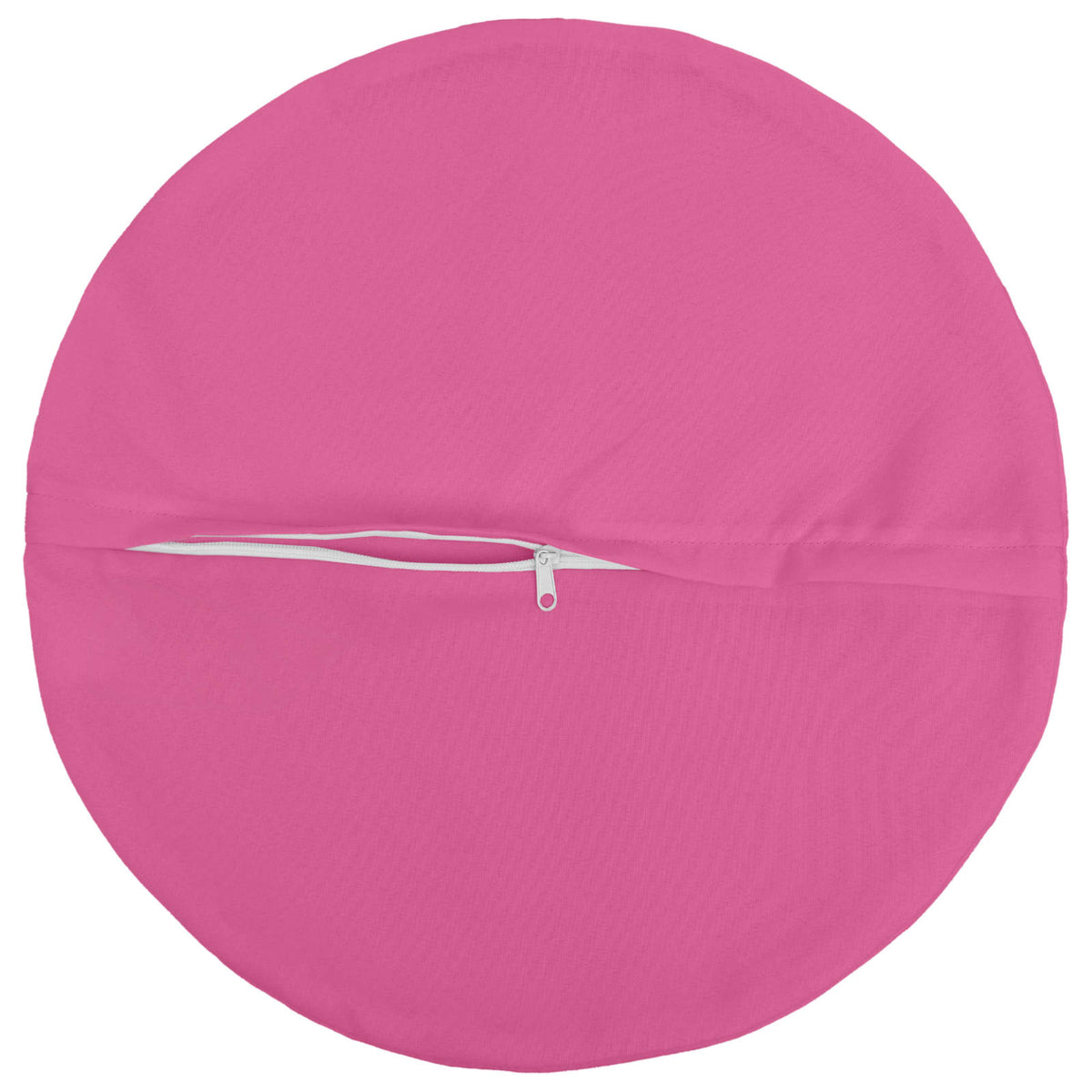 Throw Pillow 6 pcs HEERLEN Pink Dia. 60 cm Polyester
