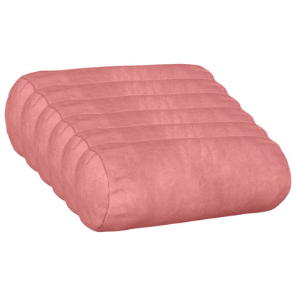 Cushion with Pillow HEERLEN 6 pcs Pink Velvet