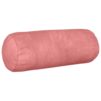Cushion with Pillow HEERLEN 6 pcs Pink Velvet