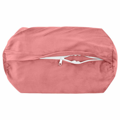 Cushion with Pillow HEERLEN 6 pcs Pink Velvet