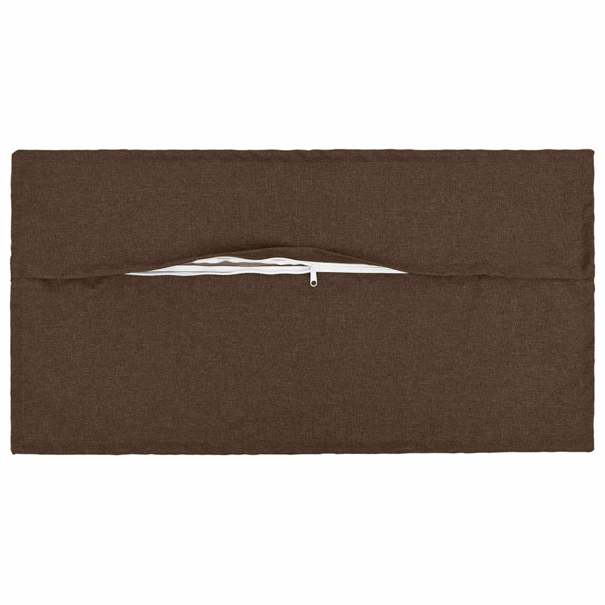Throw Pillow 6 pcs HOUTEN Brown 40 x 70 cm Faux Linen