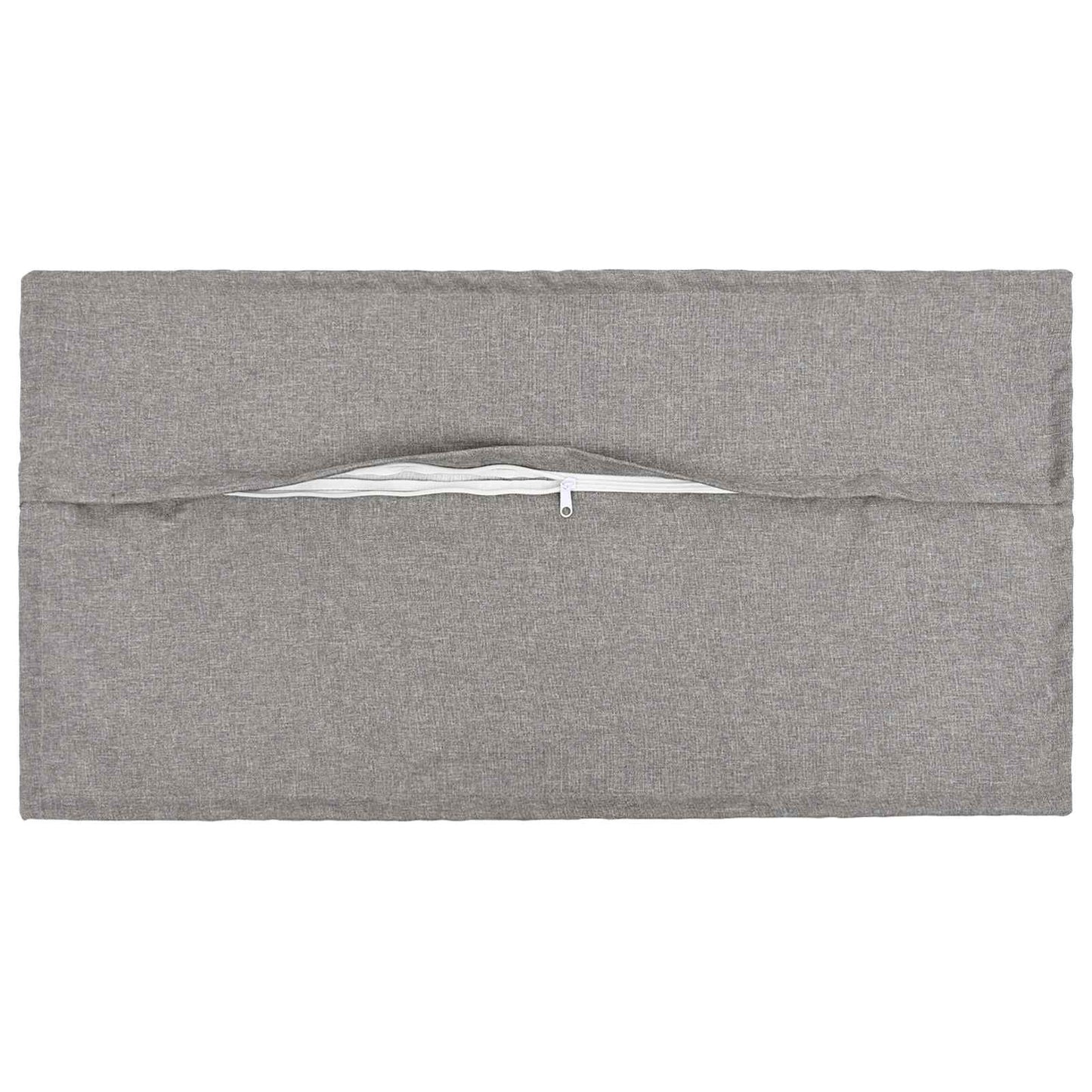 Cushion with Pillow HOUTEN 12 pcs Cloud Grey Faux Linen