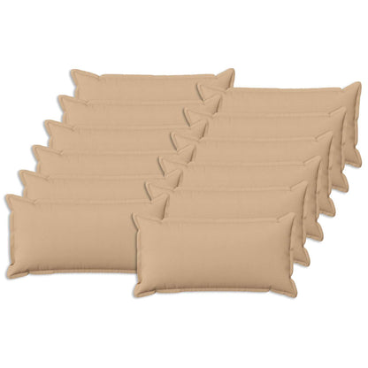 Cushion with Pillow HOUTEN 12 pcs Cream Faux Linen