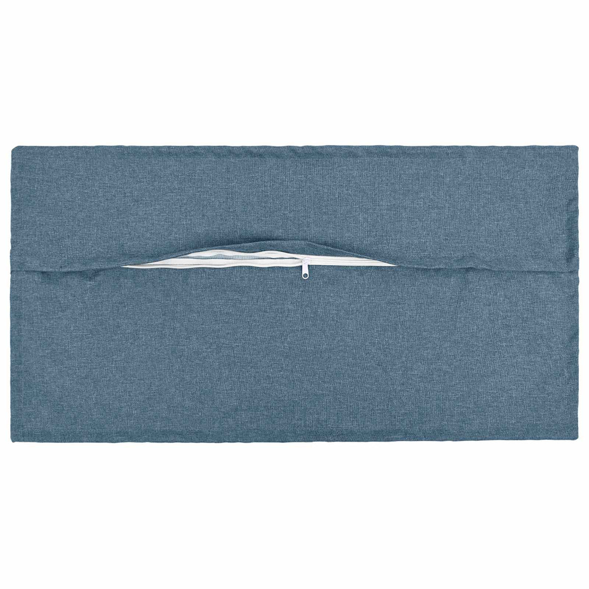 Cushion with Pillow HOUTEN 12 pcs Jeans Blue Faux Linen