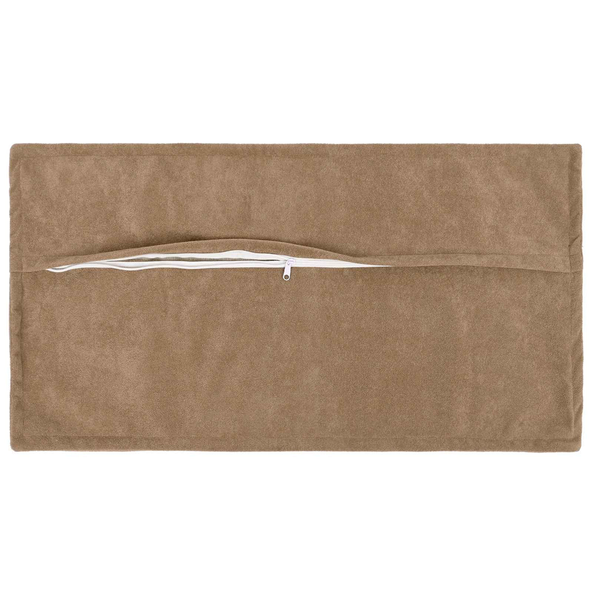 Cushion with Pillow HOUTEN 6 pcs Taupe Microfiber Fleece