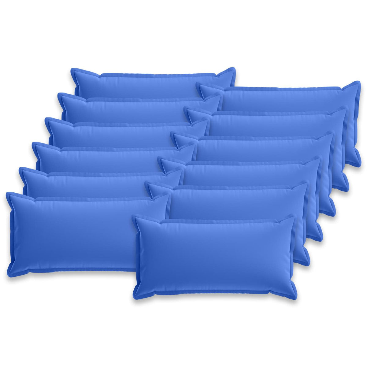 Cushion with Pillow HOUTEN 12 pcs Royal Blue Polyester