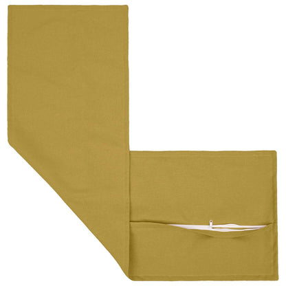 Throw Pillow 2 pcs HOUTEN Light Green 40 x 145 cm Faux Linen