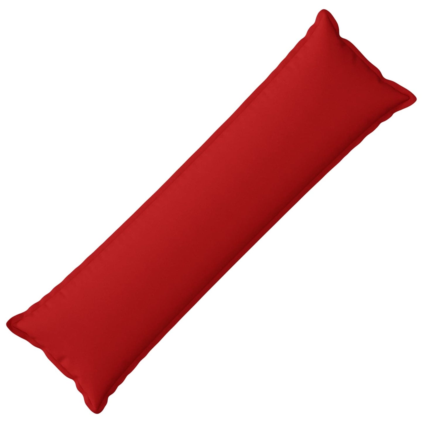 Cushion with Pillow HOUTEN Red 40 x 145 cm Faux Linen