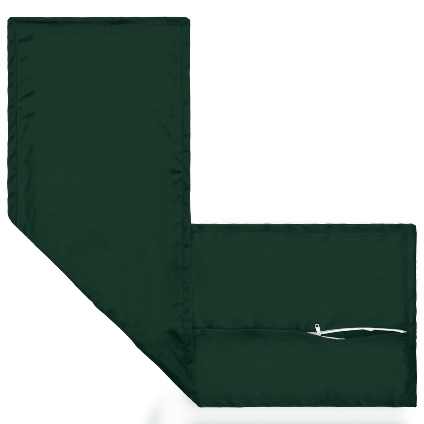 Cushion with Pillow HOUTEN 2 pcs Dark Green Velvet