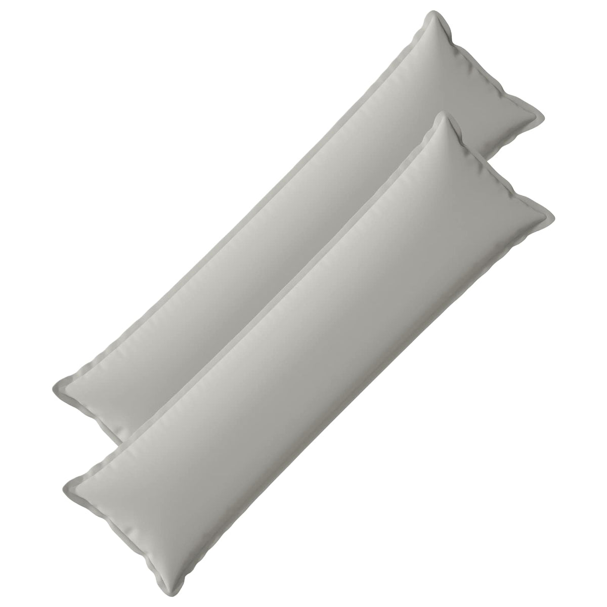 Cushion with Pillow HOUTEN 2 pcs Grey Polyester