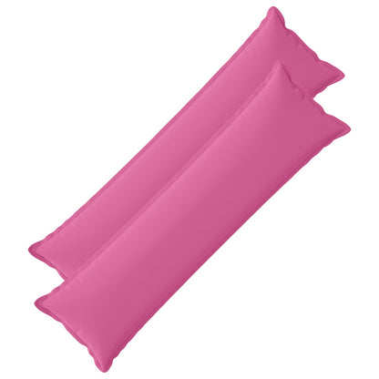 Throw Pillow 2 pcs HOUTEN Pink 40 x 145 cm Polyester