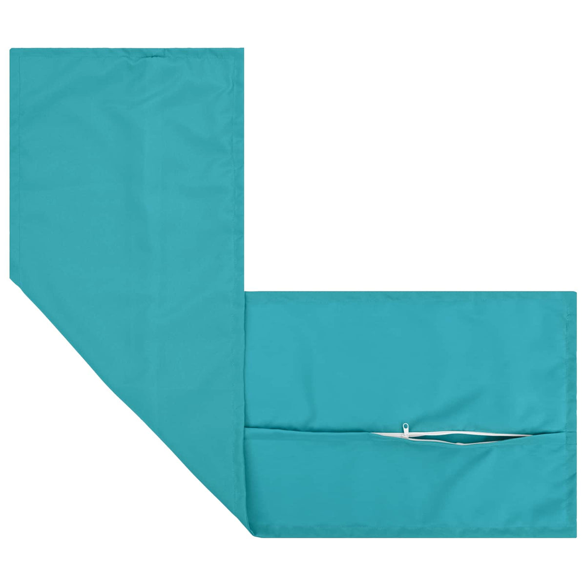Throw Pillow 2 pcs HOUTEN Turquoise 40 x 145 cm Polyester