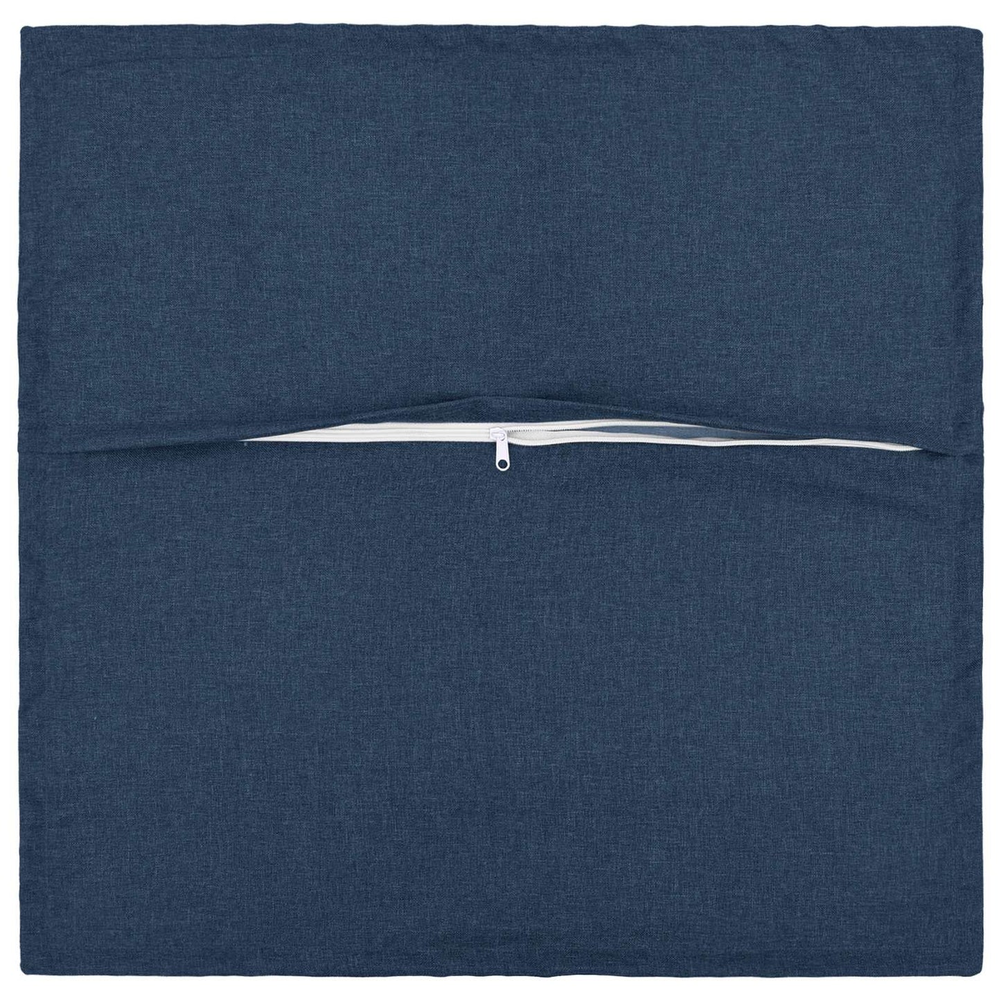 Cushion with Pillow HOUTEN 6 pcs Blue Faux Linen