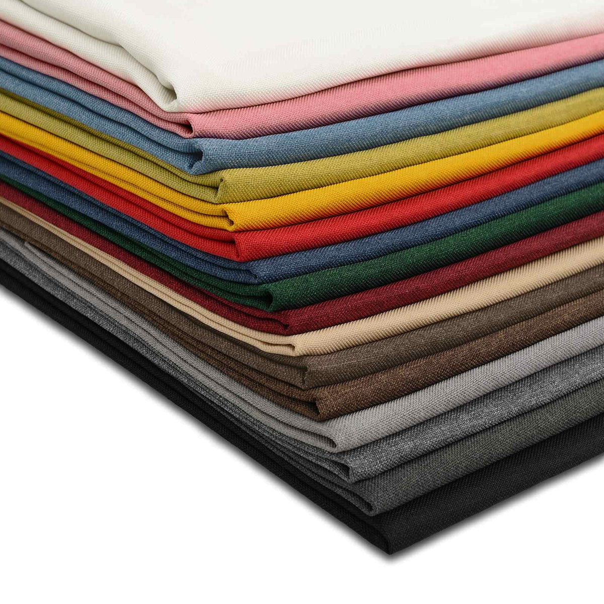 Cushion with Pillow HOUTEN 12 pcs Blue Faux Linen