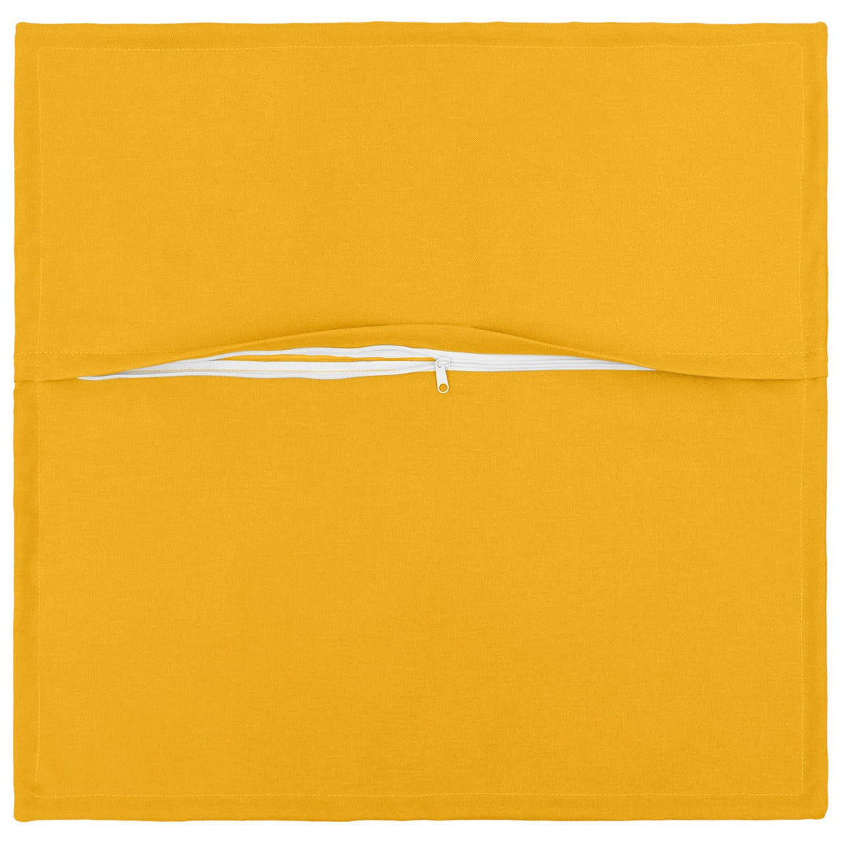 Throw Pillow 12 pcs HOUTEN Light Yellow 45 x 45 cm Faux Linen