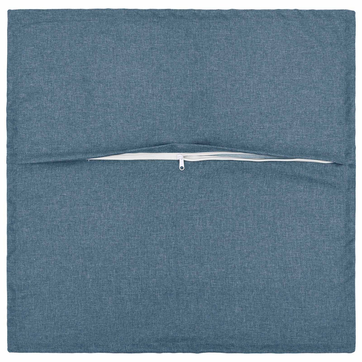 Cushion with Pillow HOUTEN 12 pcs Jeans Blue Faux Linen