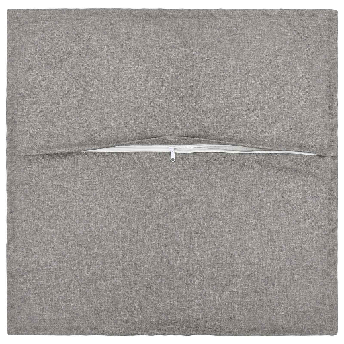 Throw Pillow 6 pcs HOUTEN Cloud Grey 50 x 50 cm Faux Linen