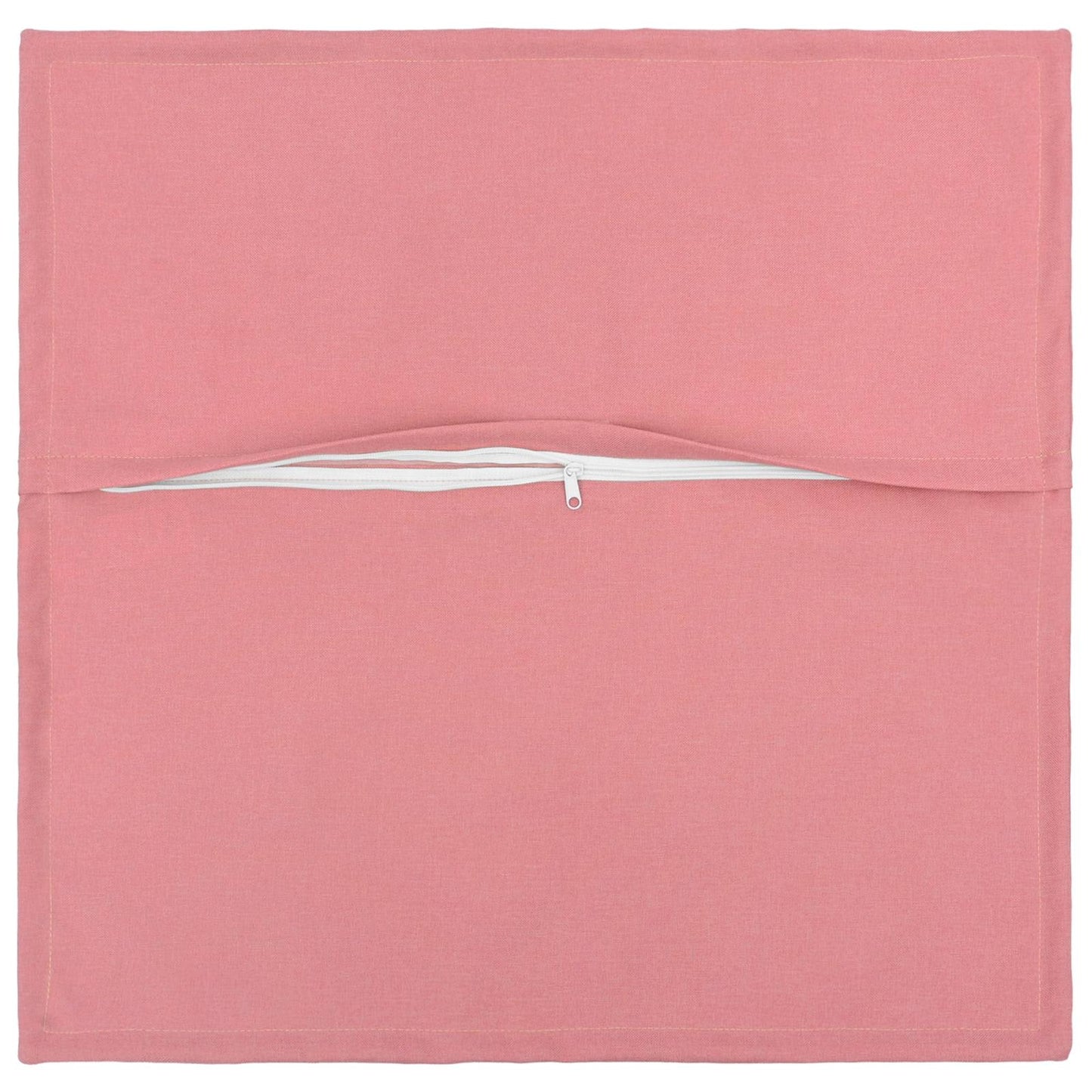 Cushion with Pillow HOUTEN 2 pcs Pink Faux Linen