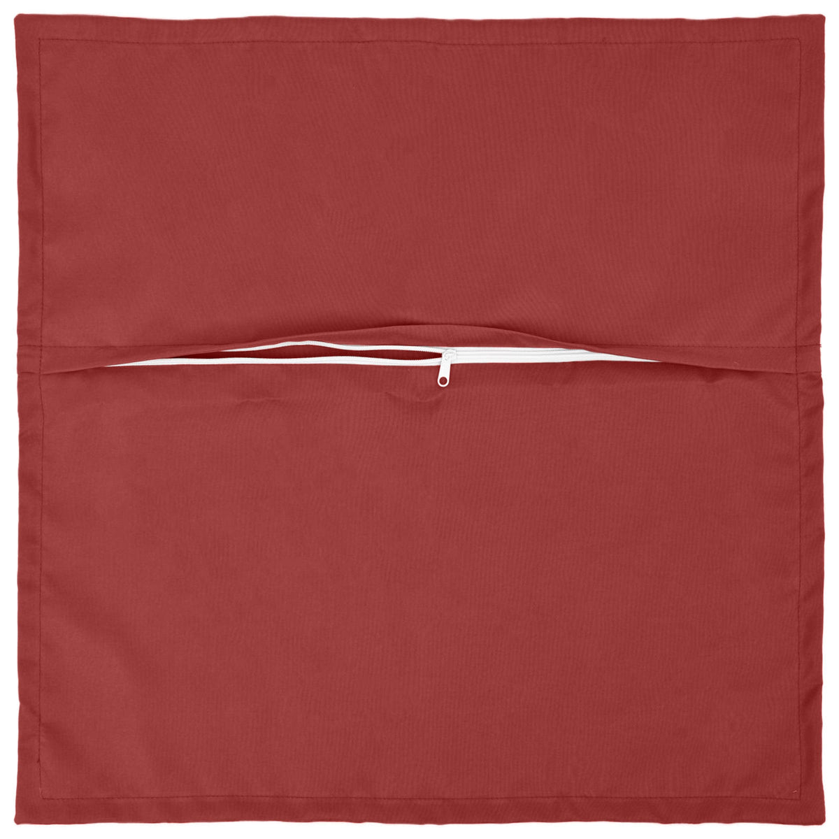 Throw Pillow 2 pcs HOUTEN Wine Red 80 x 80 cm Polyester