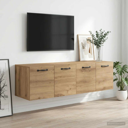 Wall Cabinet 2 pcs 120 x 36.5 x 35 cm Engineered Wood