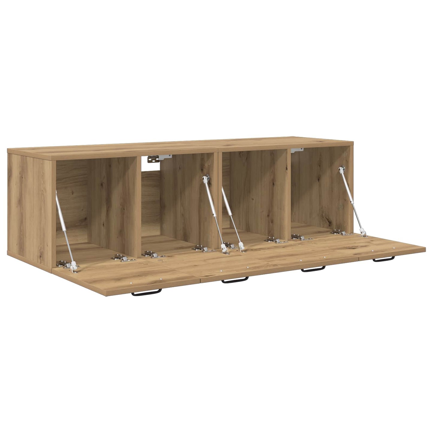 Wall Cabinet 2 pcs 120 x 36.5 x 35 cm Engineered Wood