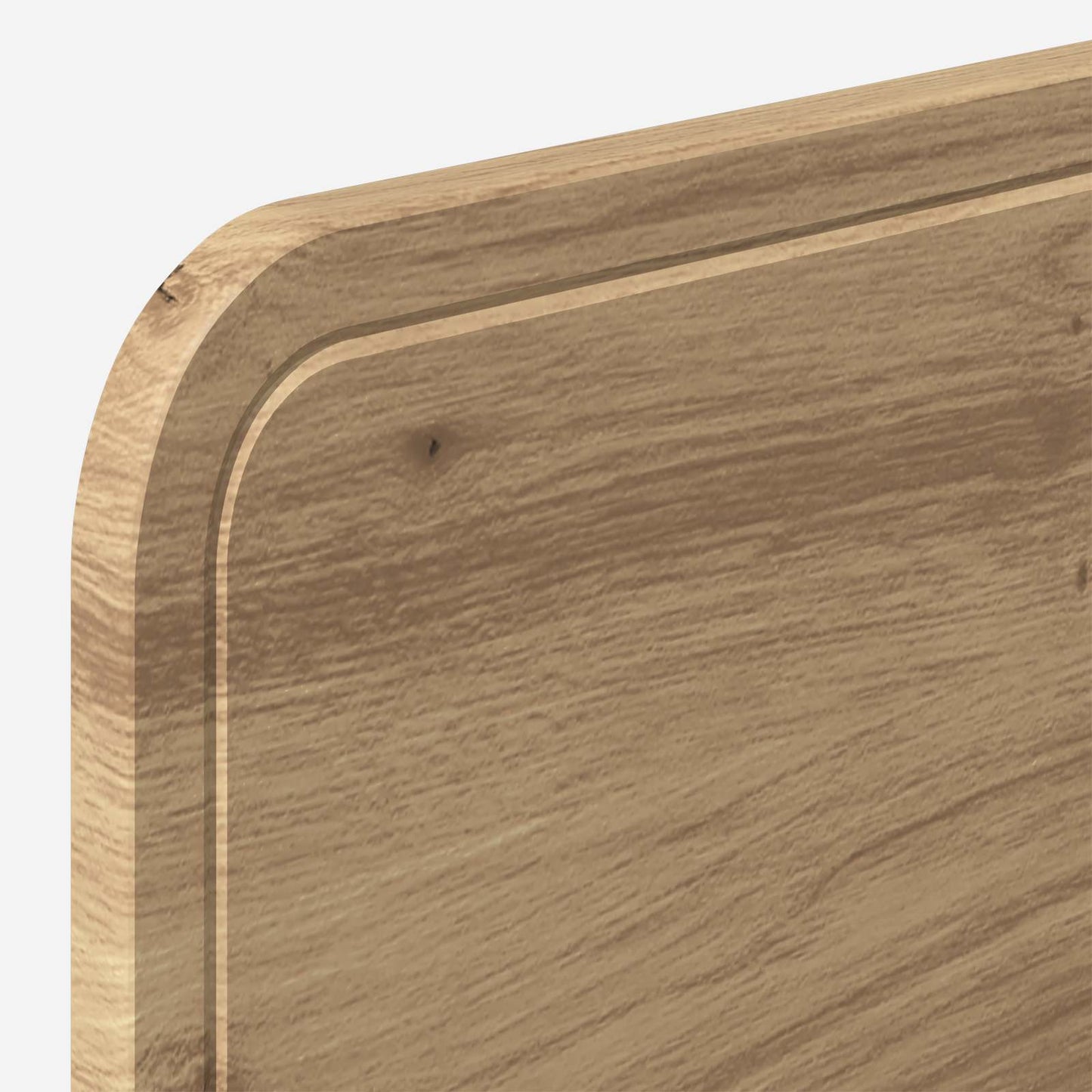 Bed Frame with Storage and Headboard Artisan Oak 180 x 200 cm