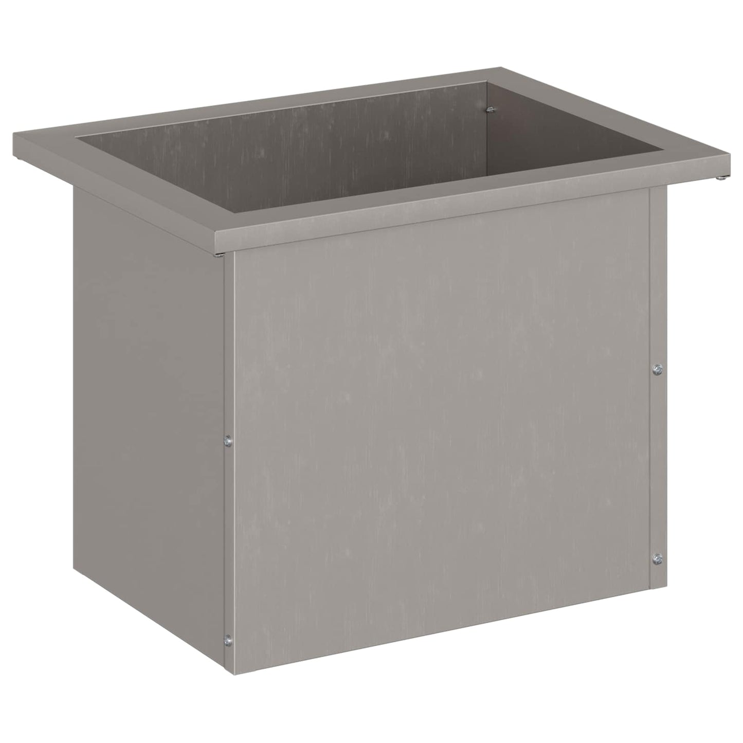 Garden Planter with LED Rusty 30 x 40 x 30 cm Weathering Steel