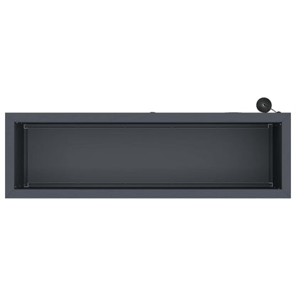Garden Planter with LED 2 pcs Antracite 30 x 100 x 30 cm Steel