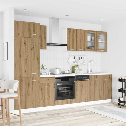 Kitchen Unit Lyon 8 pcs Artisan Oak Engineered Wood