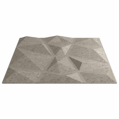 Wall Panels 24 pcs Concrete Grey 50 x 50 cm XPS Foam