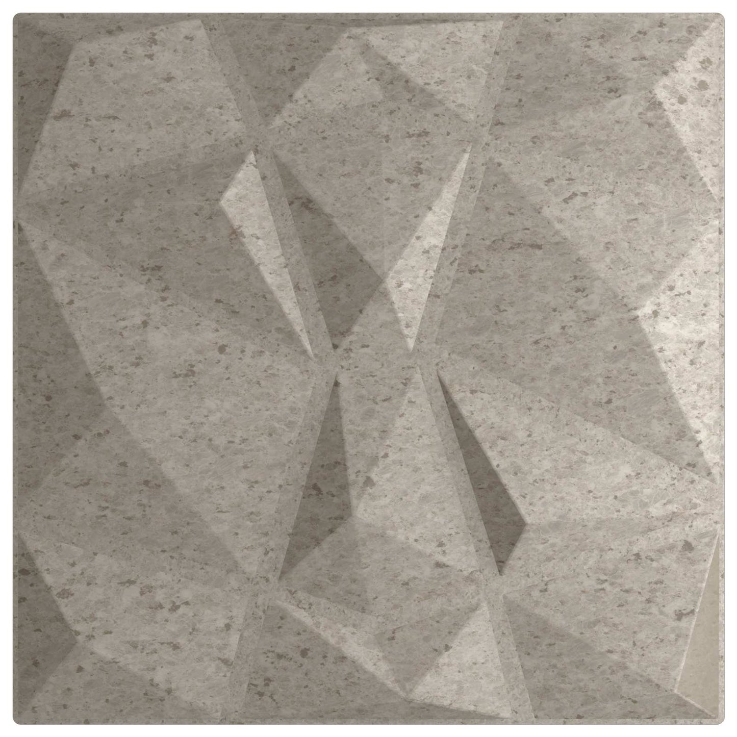 Wall Panels 24 pcs Concrete Grey 50 x 50 cm XPS Foam