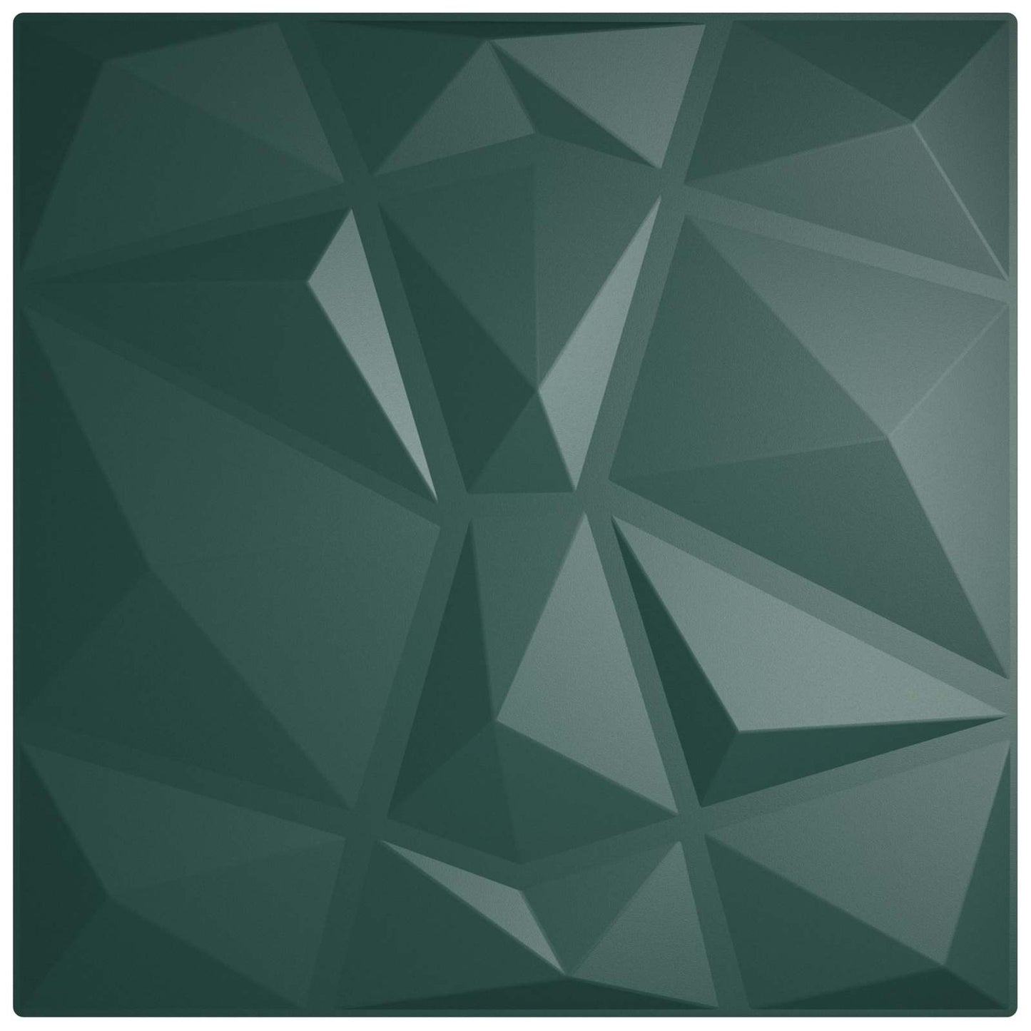 Wall Panels 24 pcs Green 50 x 50 cm XPS Foam