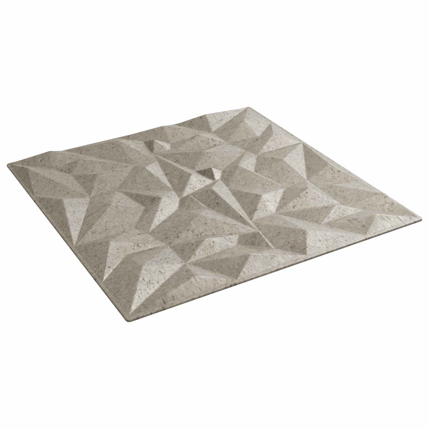 Wall Panels 12 pcs 50 x 50 cm Amethyst Beton XPS Foam
