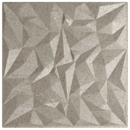 Wall Panels 48 pcs 50 x 50 cm Amethyst Beton XPS Foam