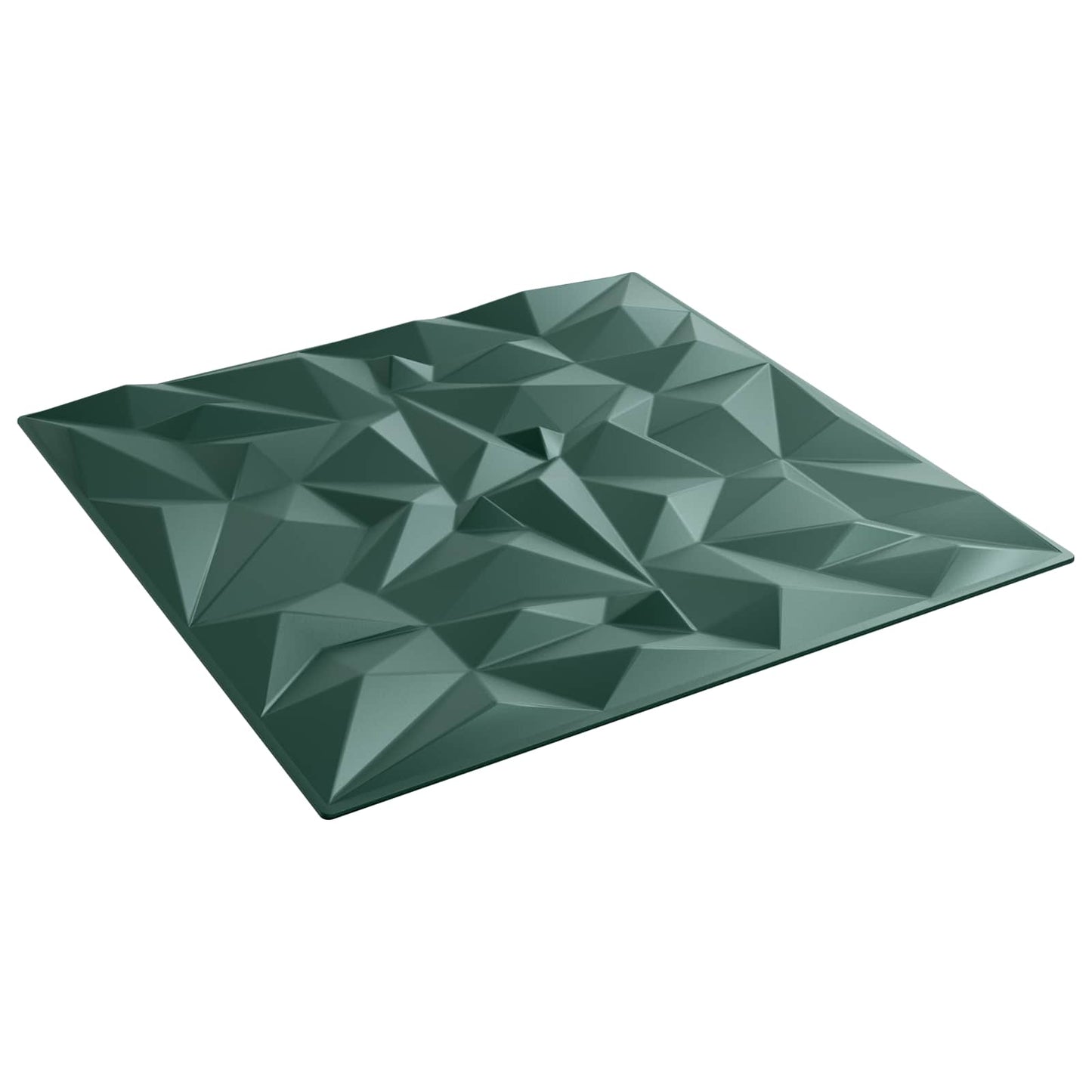 Wall Panels 24 pcs 50 x 50 cm Amethyst Green XPS Foam